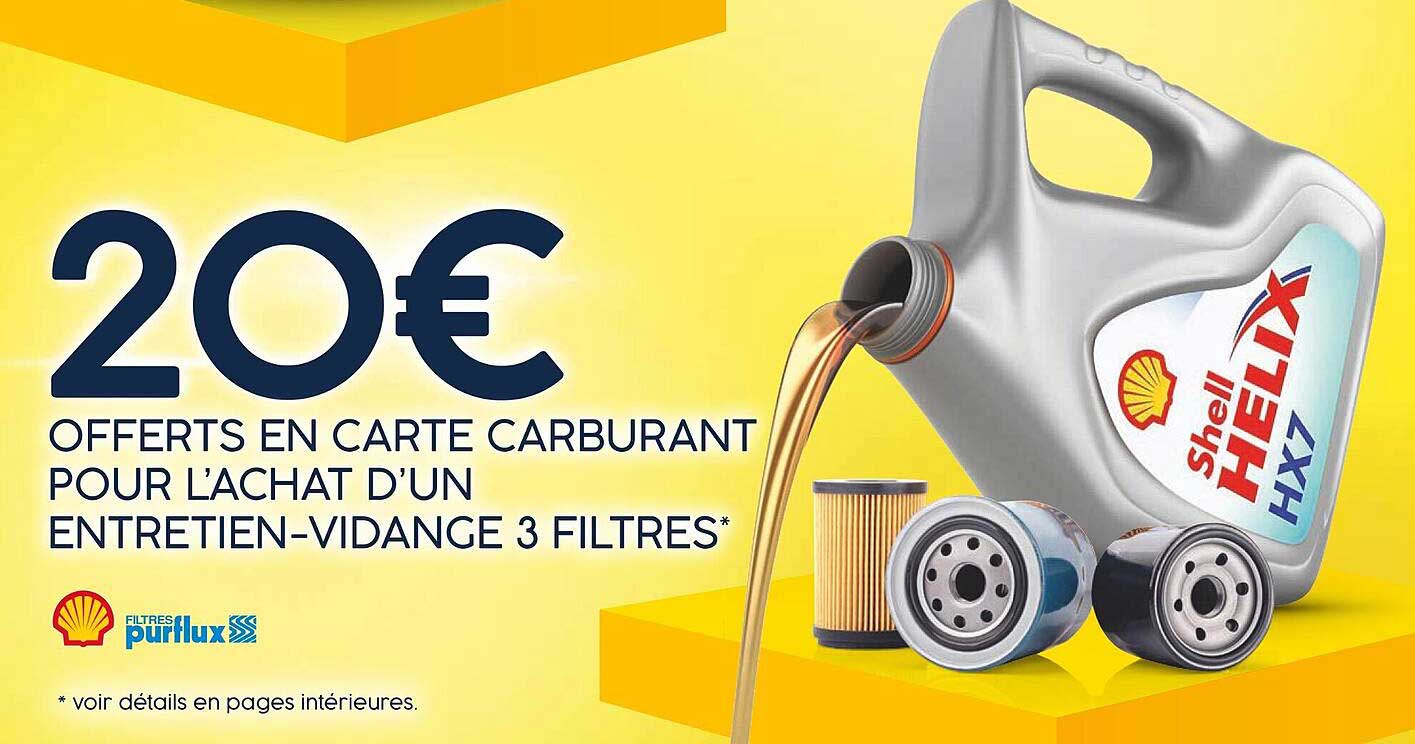 l'achat d'un entretien-vidange 3 filtres purflux