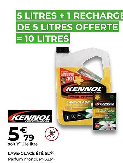 lave-glace été 5l kennol