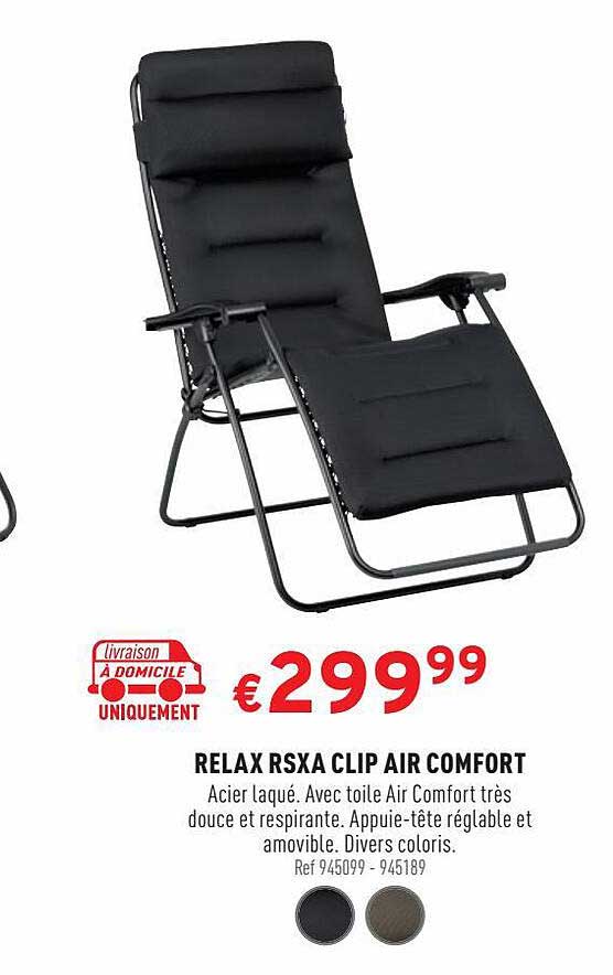 relax rsxa clip air comfort