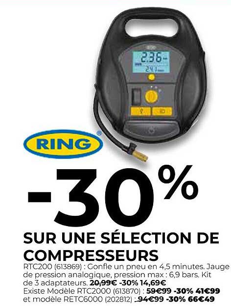 sélection de compresseurs ring