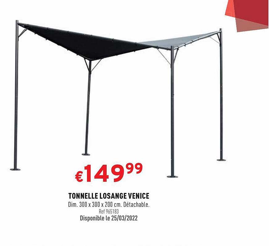 Tonnelle Losange Venice