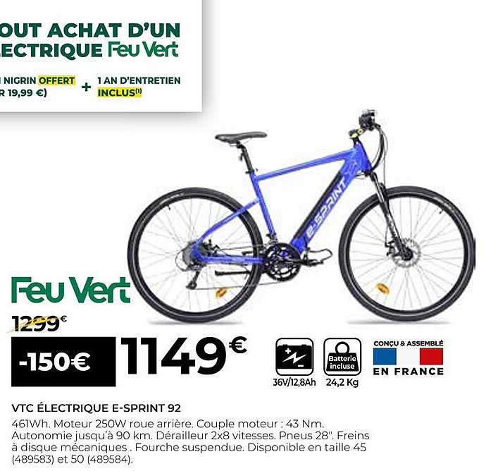 vtc électrique e-sprint 92