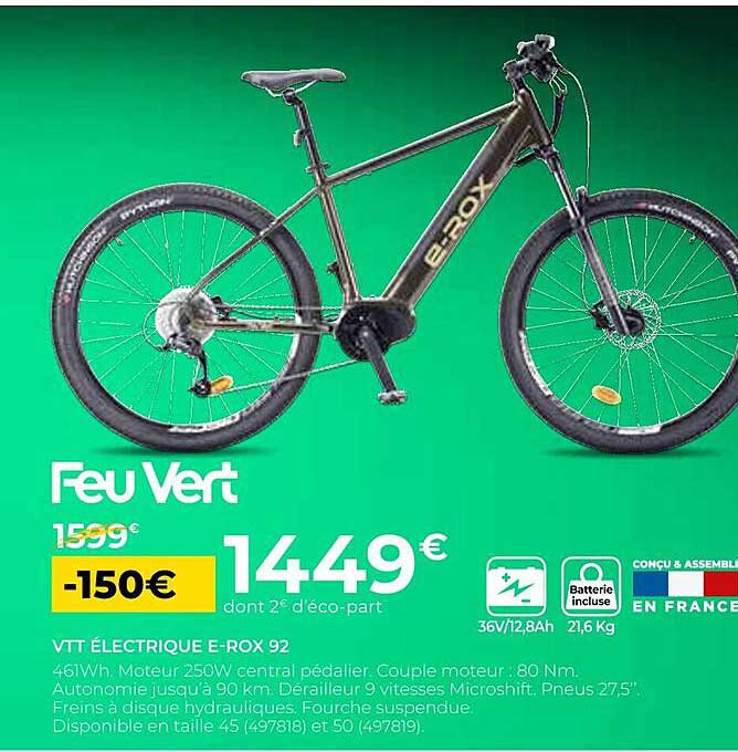 Vtt électrique E-rox 92