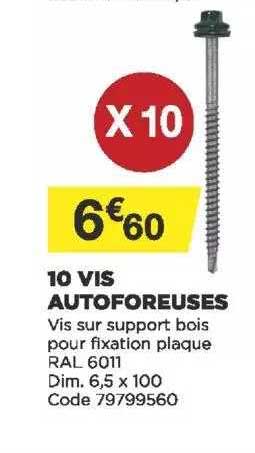 10 vis autoforeuses