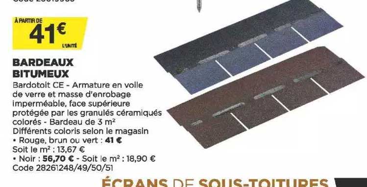 bardeaux bitumeux