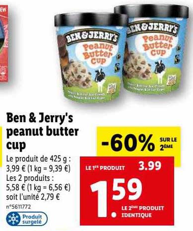 ben & jerry's peanut butter cup