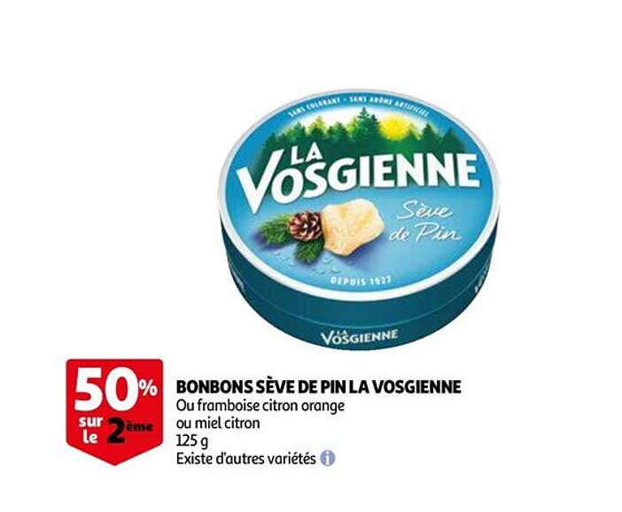 Bonbons Sève De Pin La Vosgienne