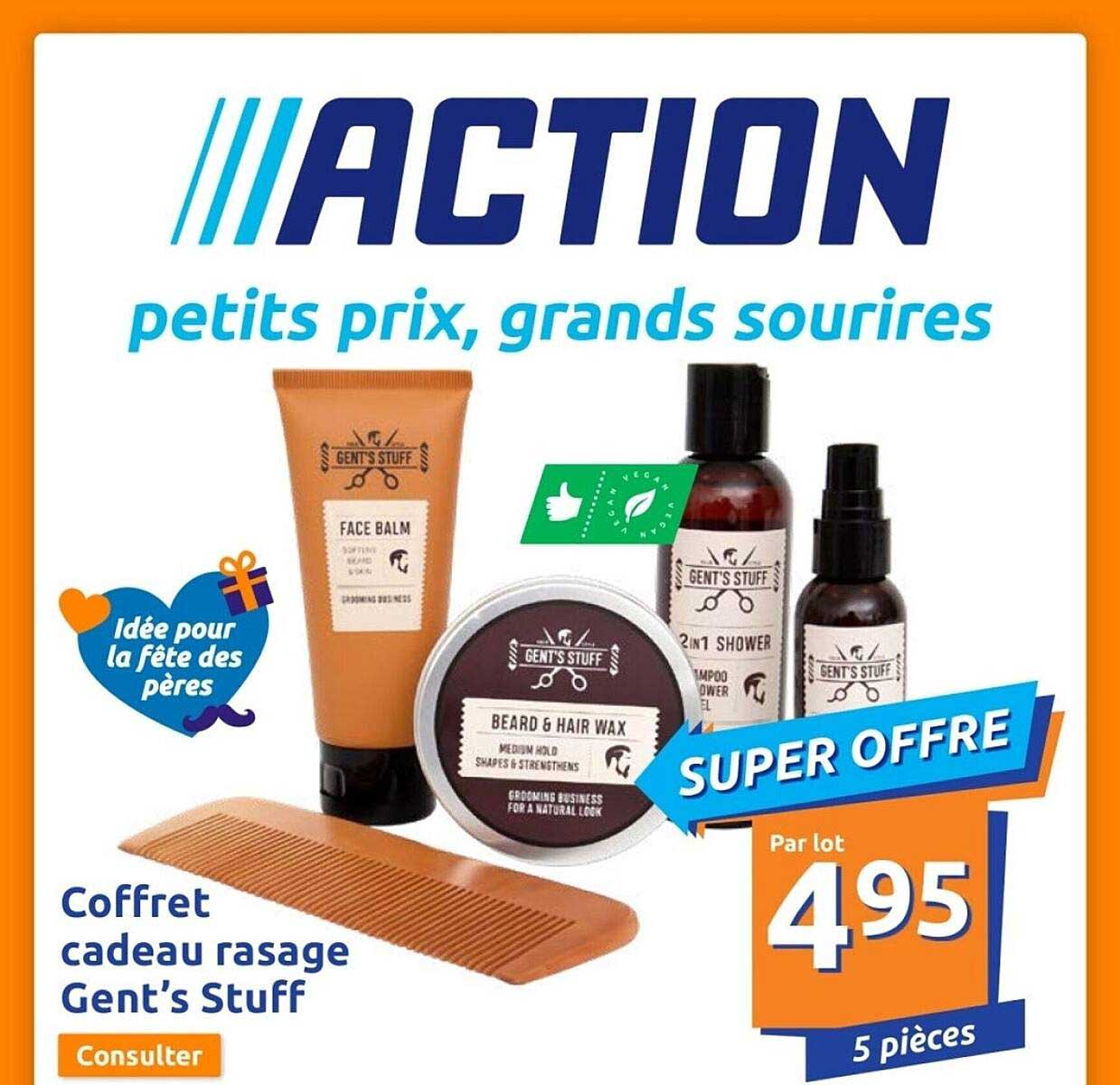 coffret cadeau rasage gent's stuff