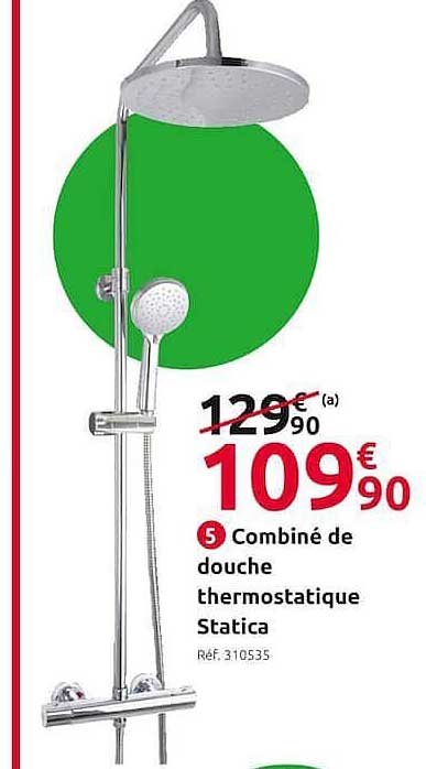 Combiné De Douche Thermostatique Statica