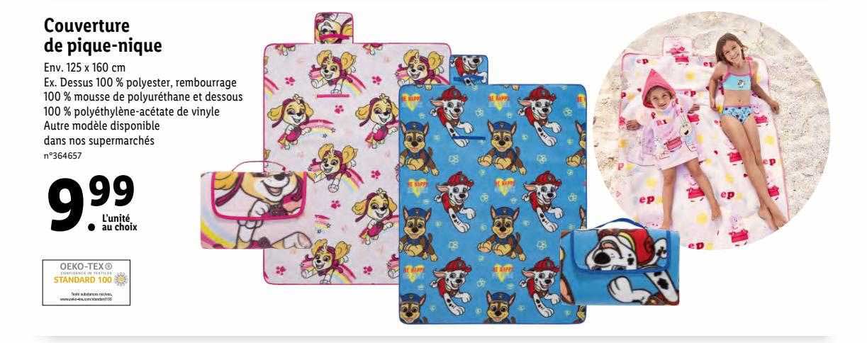 couverture de pique-nique
