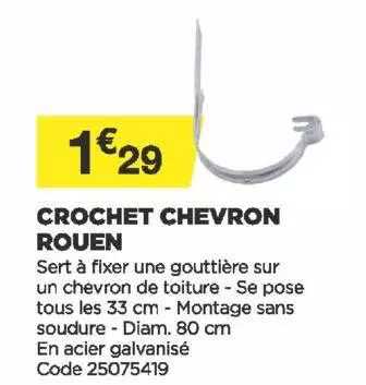 crochet chevron rouen