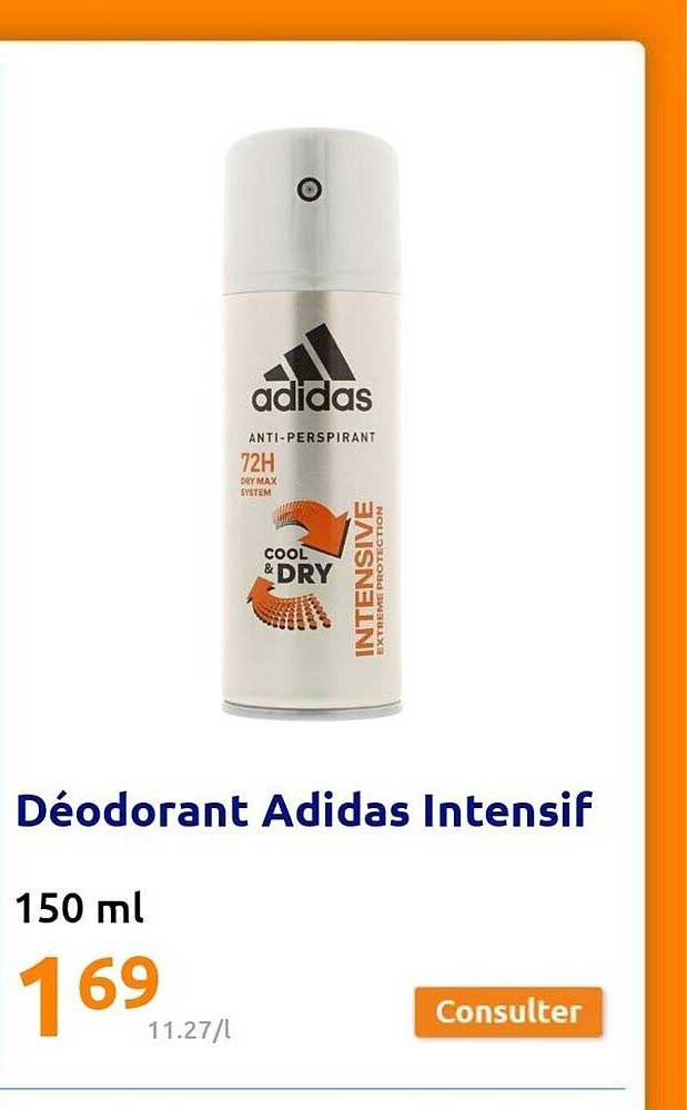 déodorant adidas intensif
