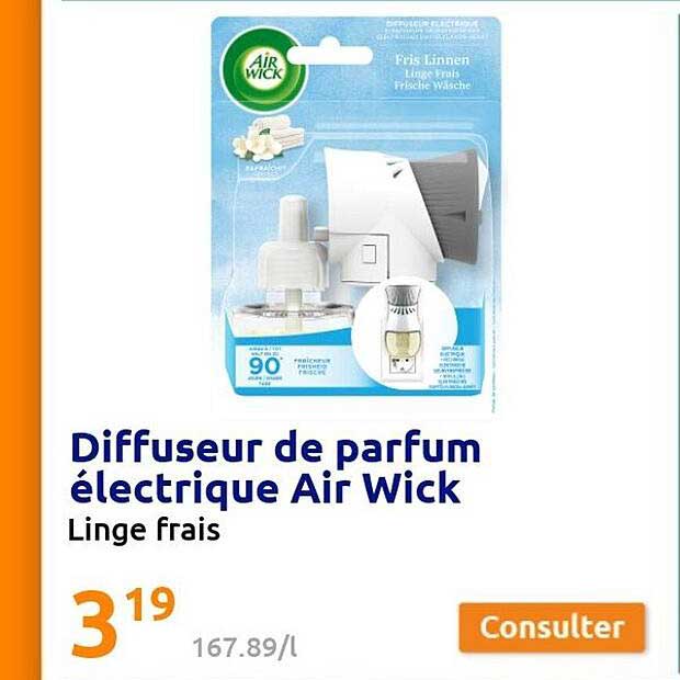 diffuseur de parfum électrique air wick