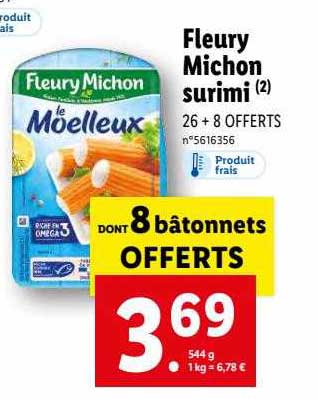 fleury michon surimi