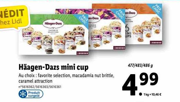 häagen-dazs mini cup