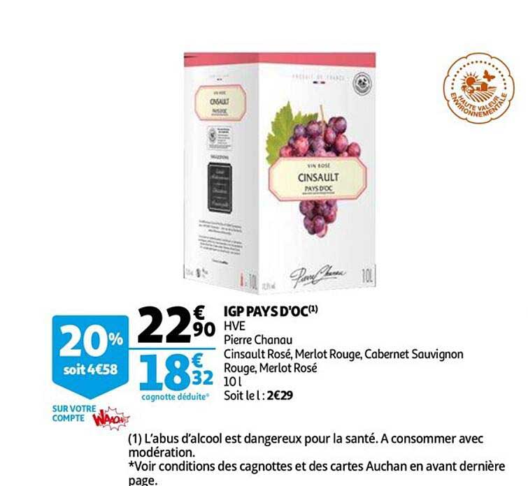 Igp Pays D'oc Hve Pierre Chanau