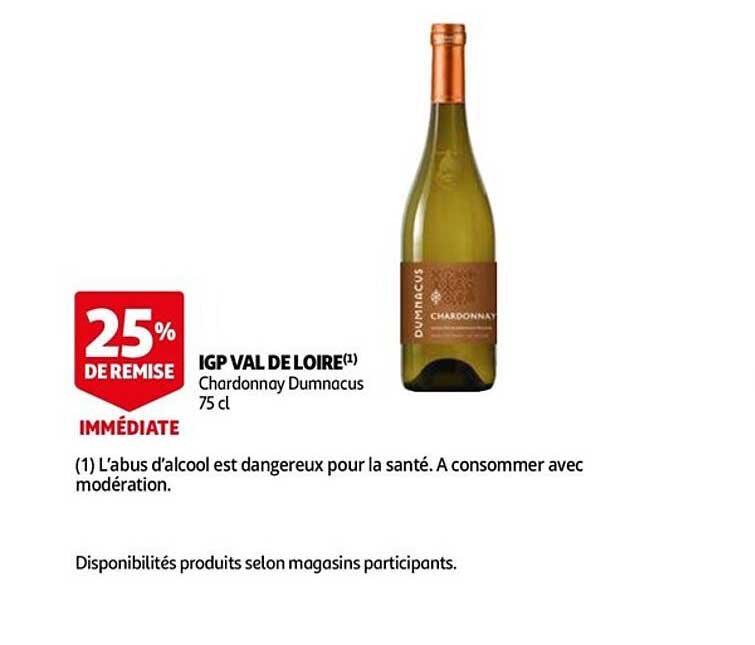 igp val de loire chardonnay dumnacus