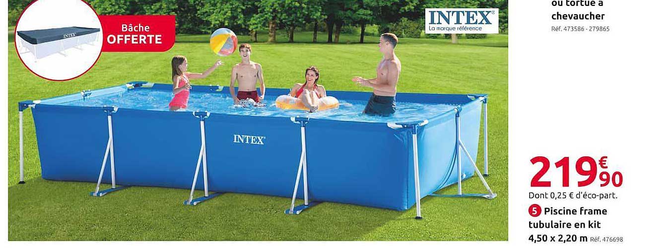 Intex Piscine Frame Tubulaire En Kit