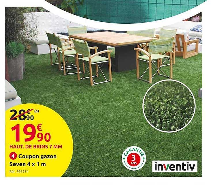 inventiv coupon gazon seven