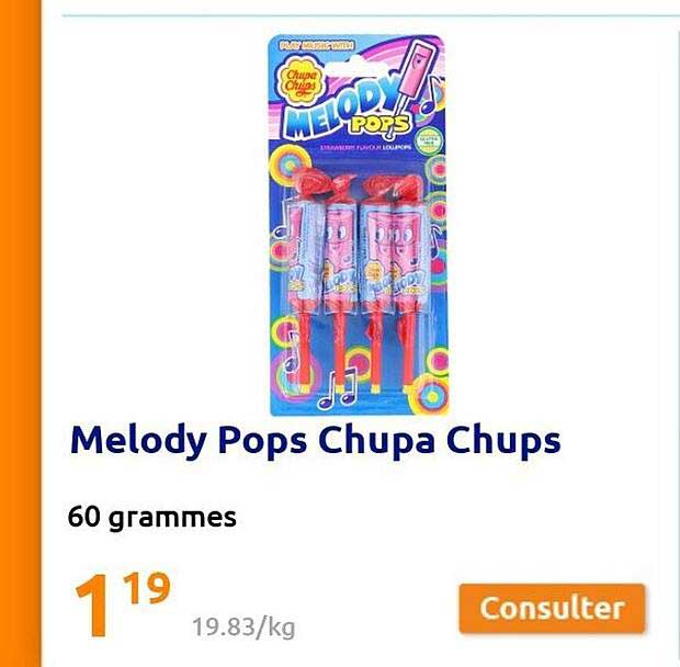 melody pops chupa chups
