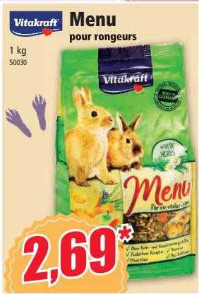 menu pour rongeurs vitakraft