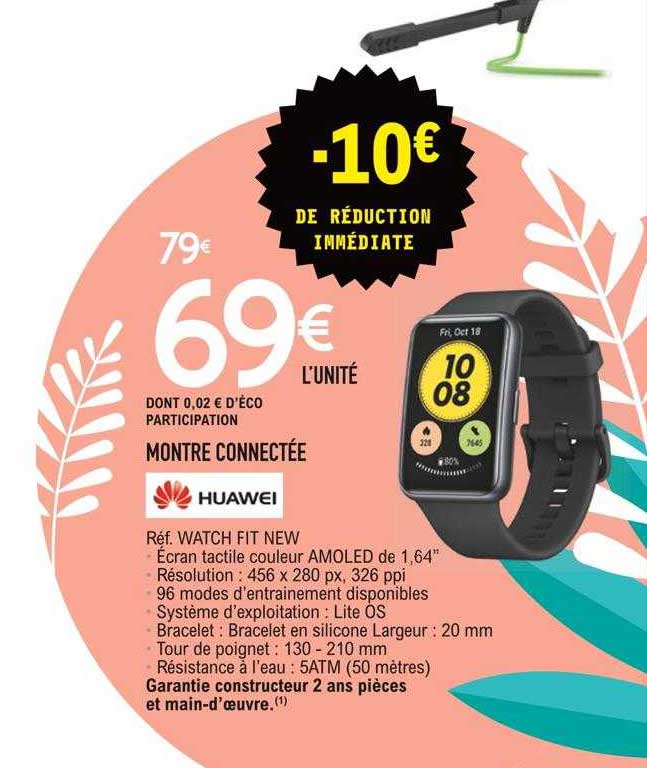 montre connectée huawei