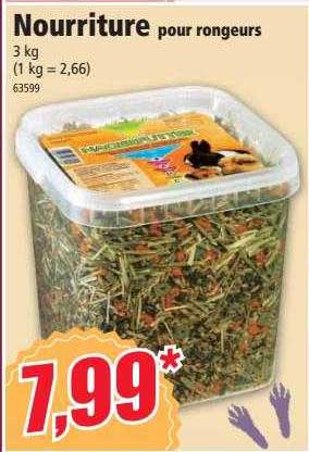 nourriture pour rongeurs