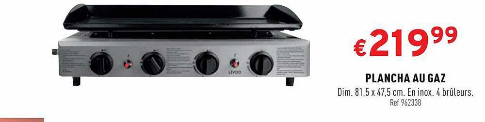 Plancha Au Gaz