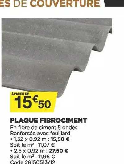 Plaque Fibrociment