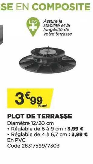 plot de terrasse