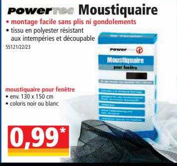 Powertec Moustiquaire