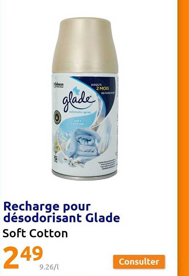 Recharge Pour Désodorisant Glade