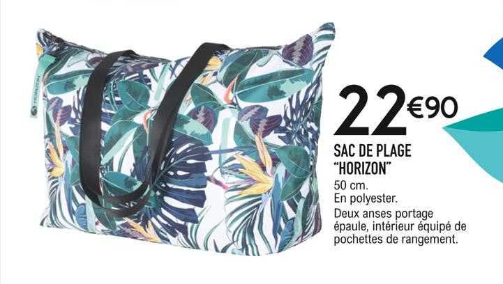Sac De Plage "horizon"