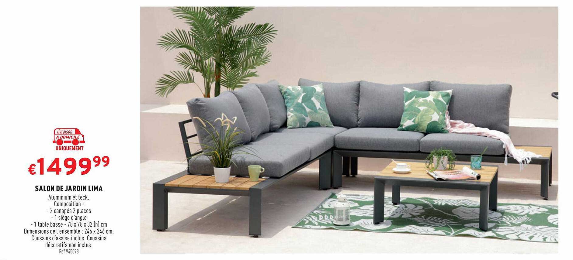 Salon De Jardin Lima