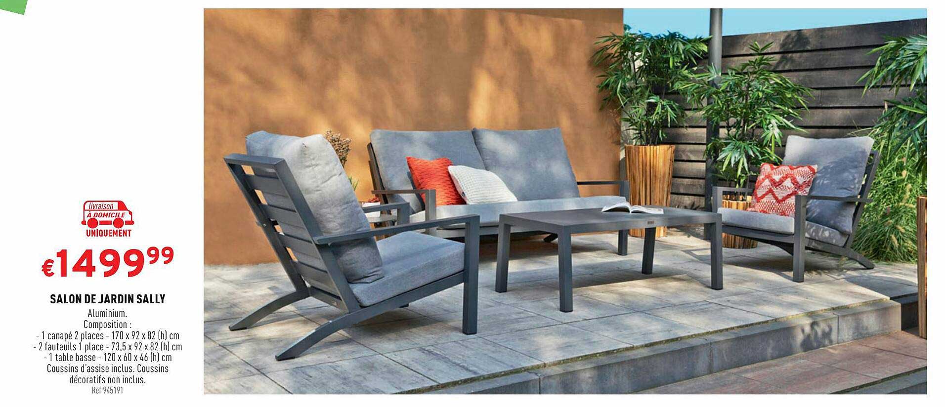 Salon De Jardin Sally