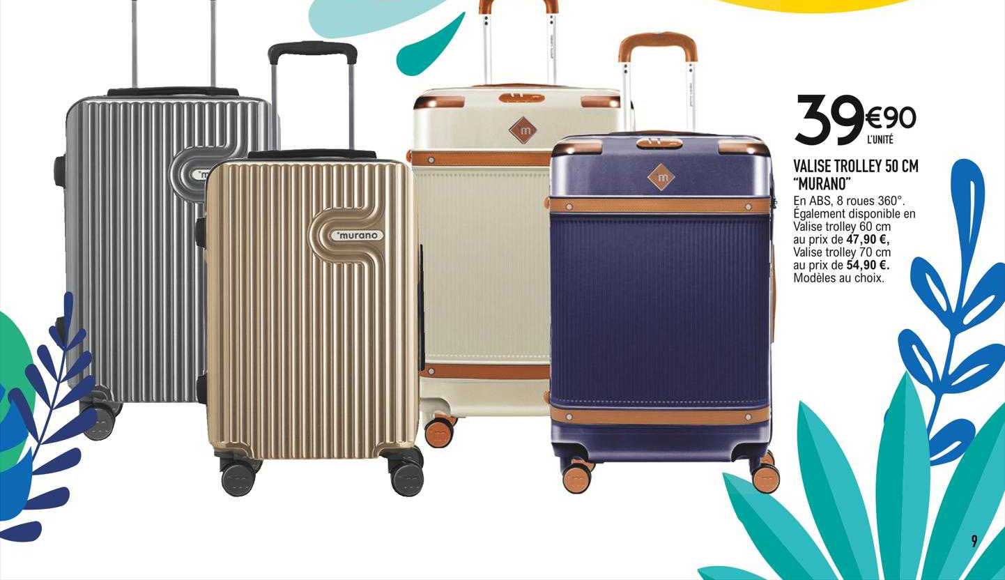 valise trolley 50 cm "murano"