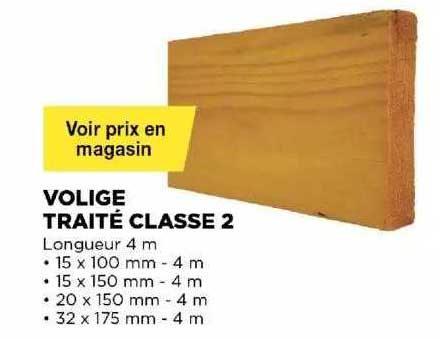 volige traité classe 2