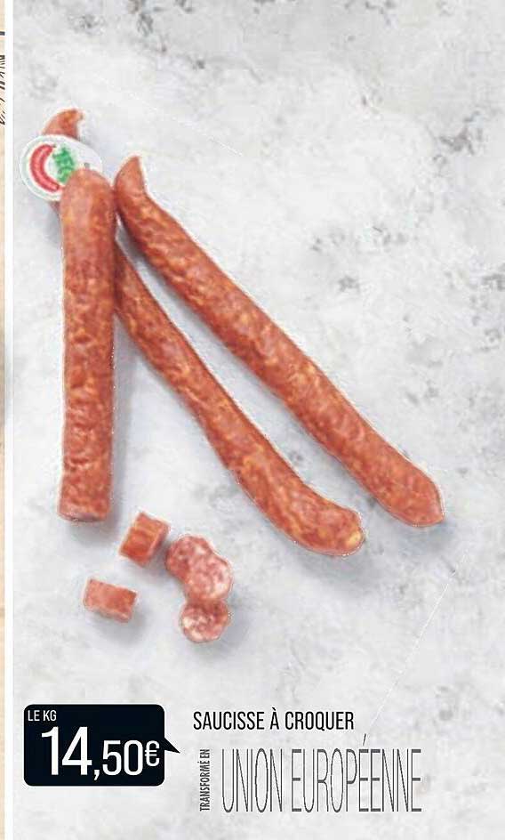 saucisse à croquer