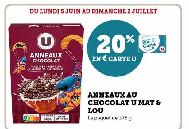 Anneaux Au Chocolat U Mat & Lou