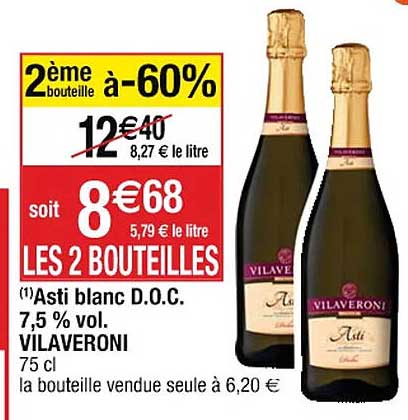 asti blanc d.o.c. vilaveroni