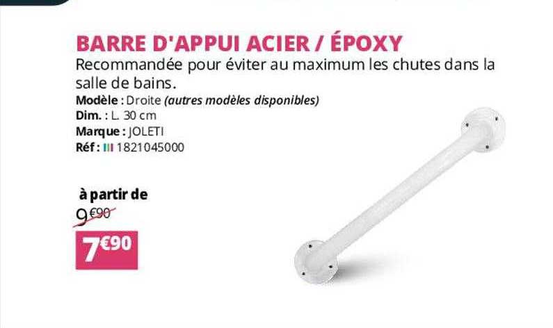 Barre D'appui Acier-époxy Joleti