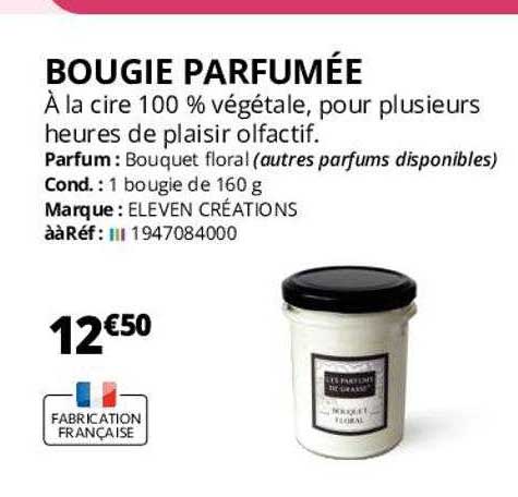 bougie parfumée eleven créations