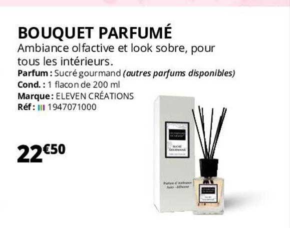 bouquet parfumé eleven créations