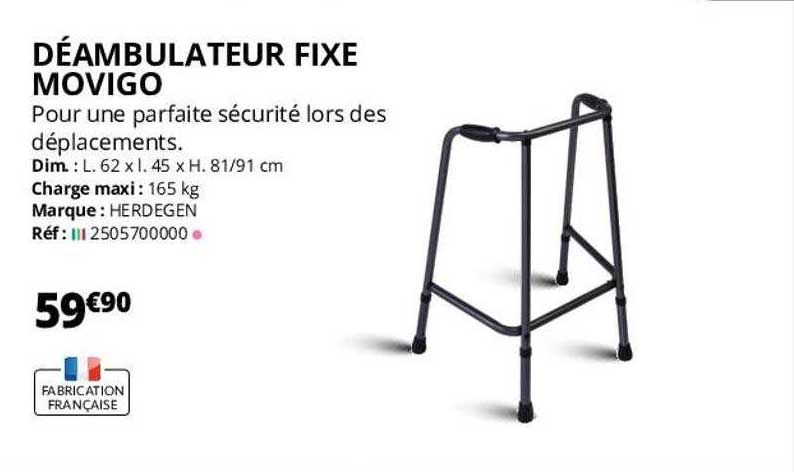 Déambulateur Fixe Movigo Herdegen