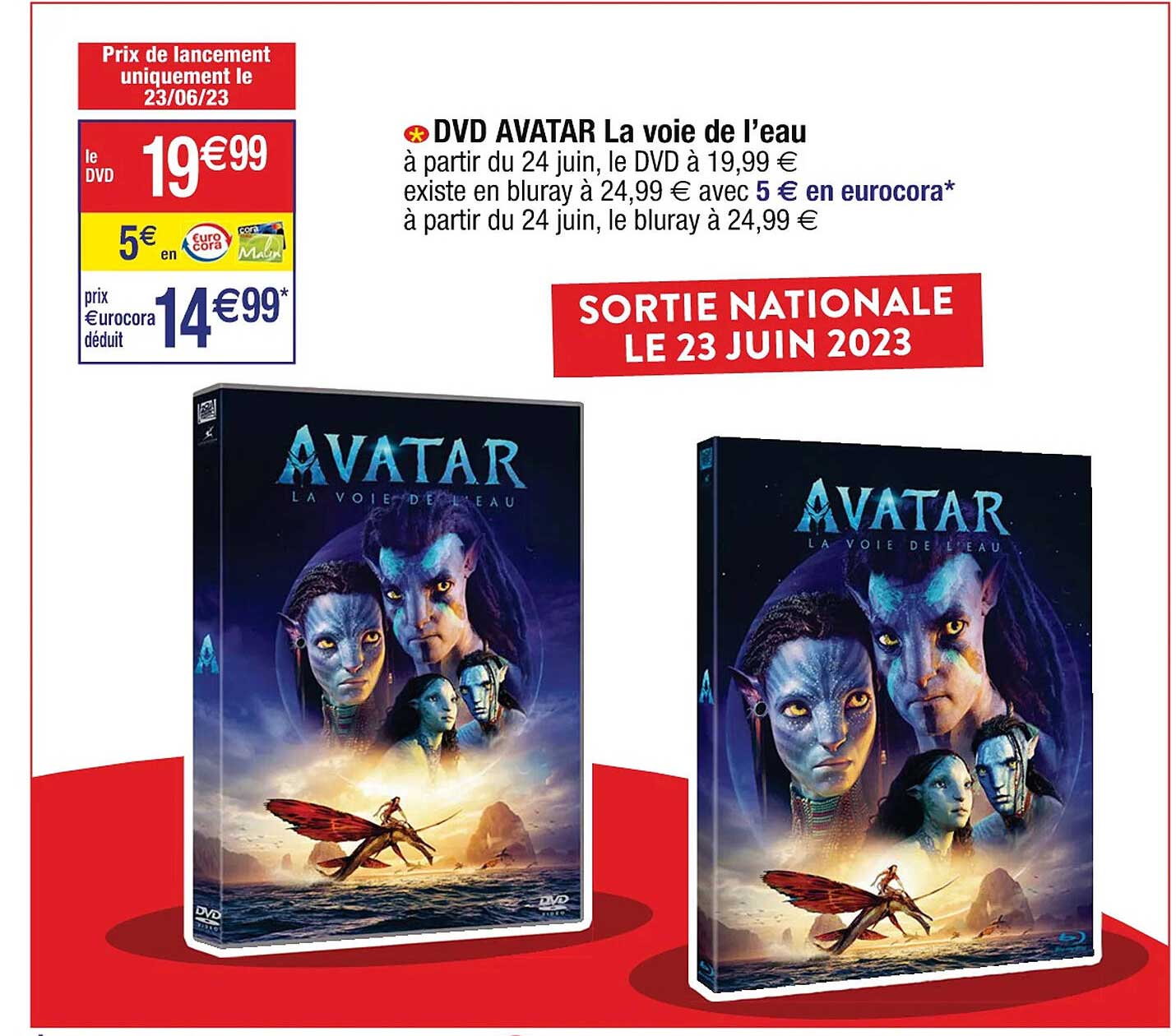 dvd avatar la voie de l'eau