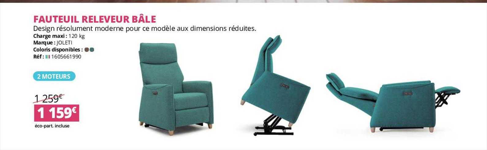 fauteuil releveur bâle joleti