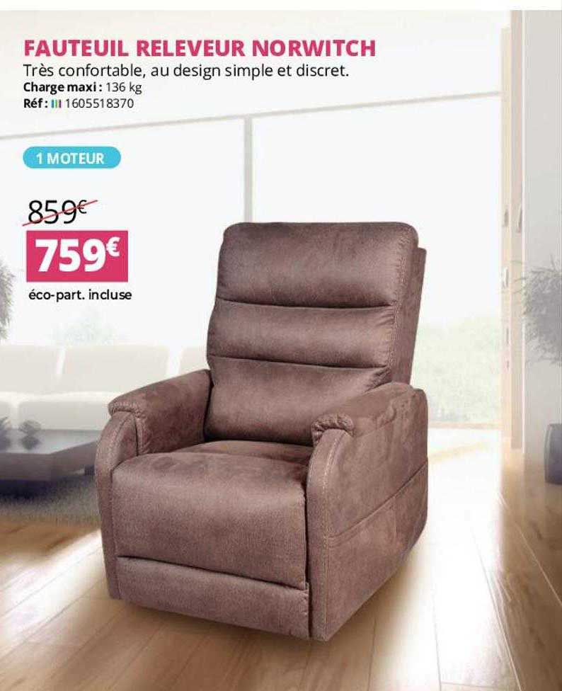 fauteuil releveur norwitch
