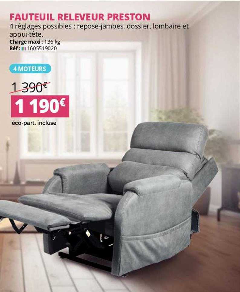 fauteuil releveur preston