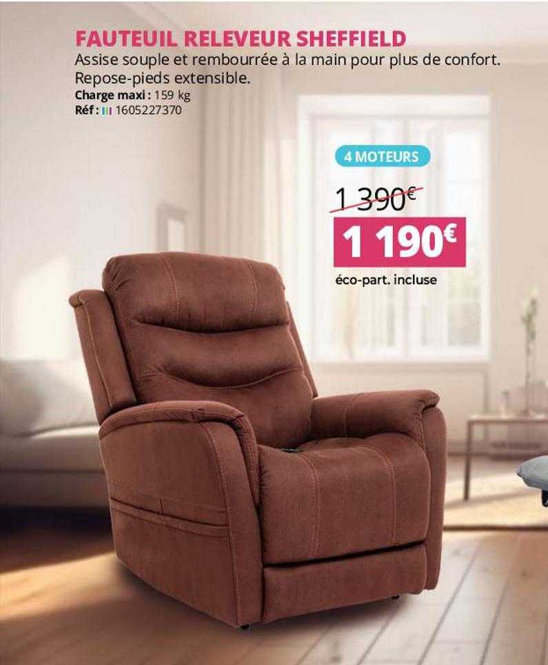 fauteuil releveur sheffield