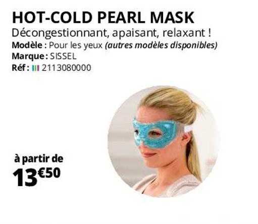 hot-cold pearl mask sissel